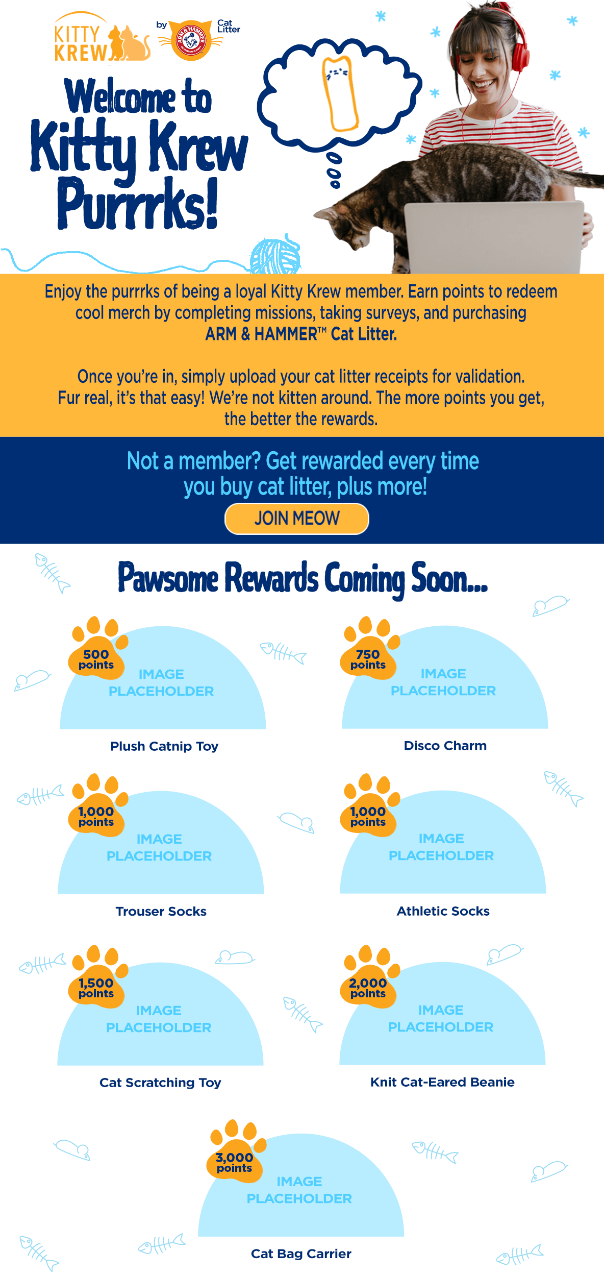 ARM & HAMMER™ Kitty Krew